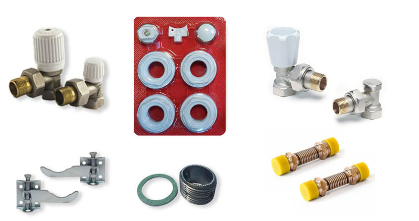 پک لوازم نصب رادیاتور گرمایشی